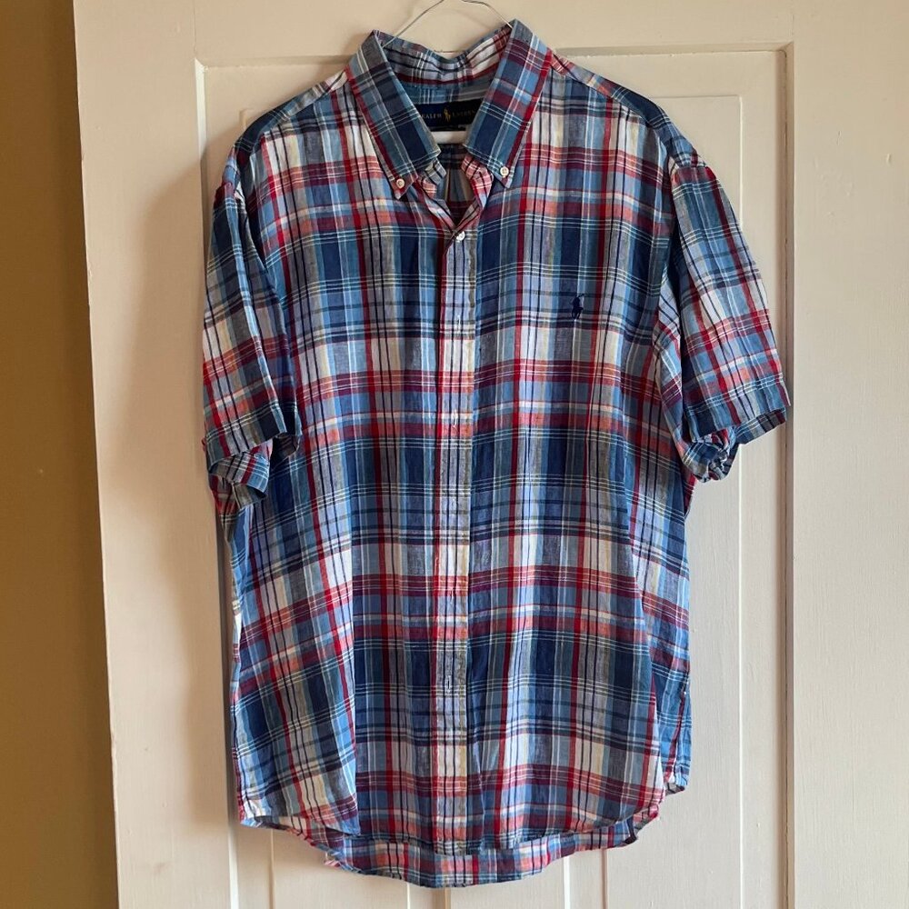 Men's Polo Ralph Lauren Short Sleeve Button Down
